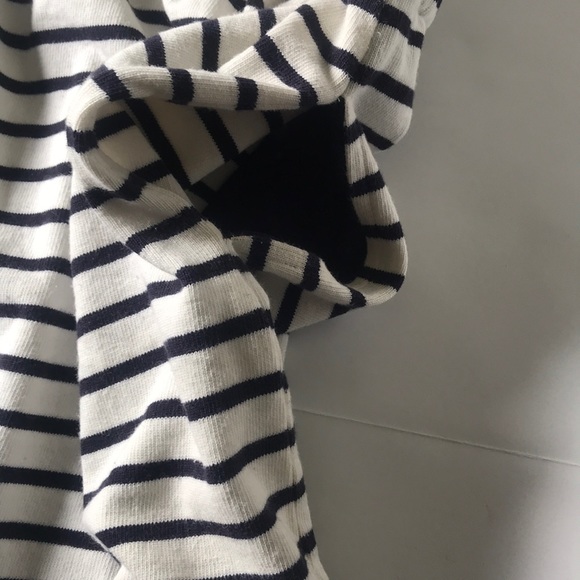 Blue and white striped dress - Picture 3 of 6